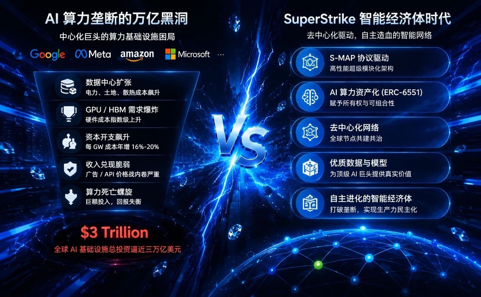 万亿算力内卷的终局:从工具异化到 SuperStrike 的“智能经济体”实验