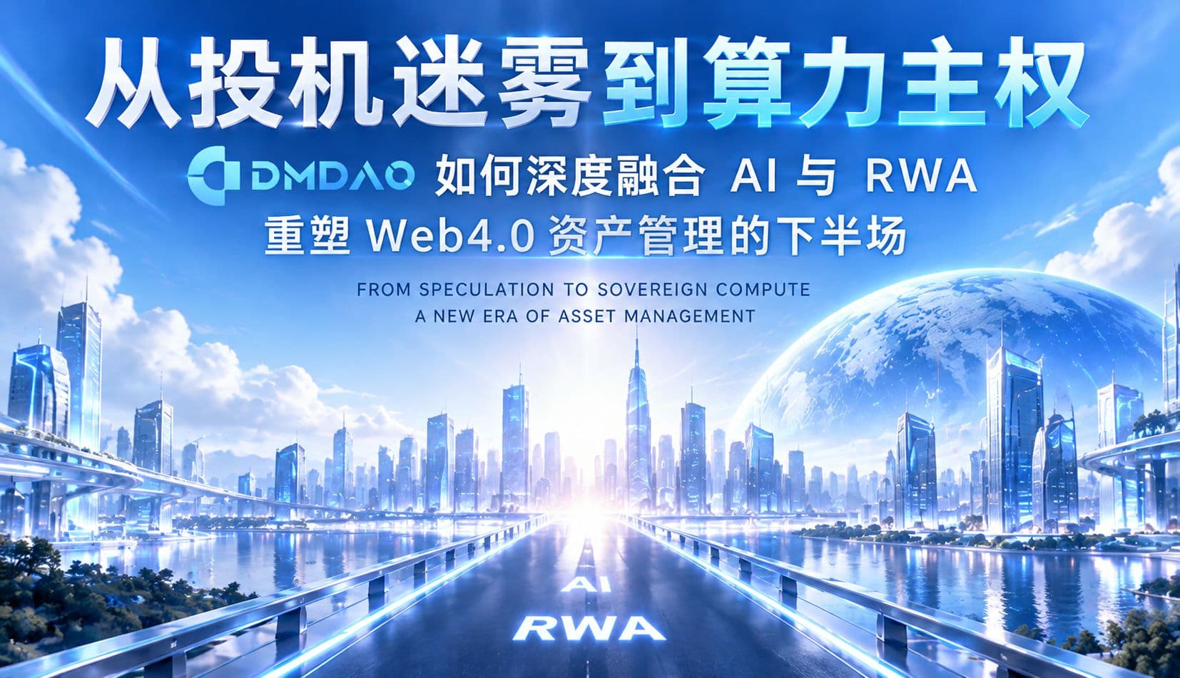 从投机迷雾到算力主权:DMDAO 如何深度融合 AI 与 RWA 重塑 Web4.0 资产管理的下半场