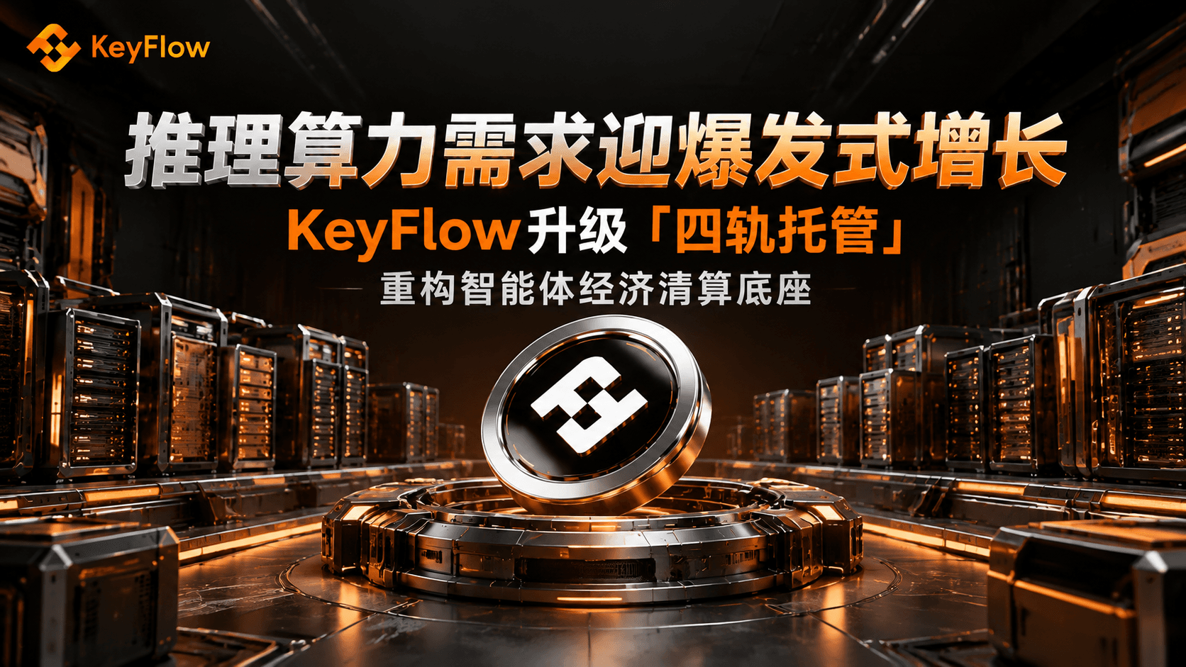 推理算力需求迎爆发式增长,KeyFlow 升级“四轨托管”重构智能体经济清算底座