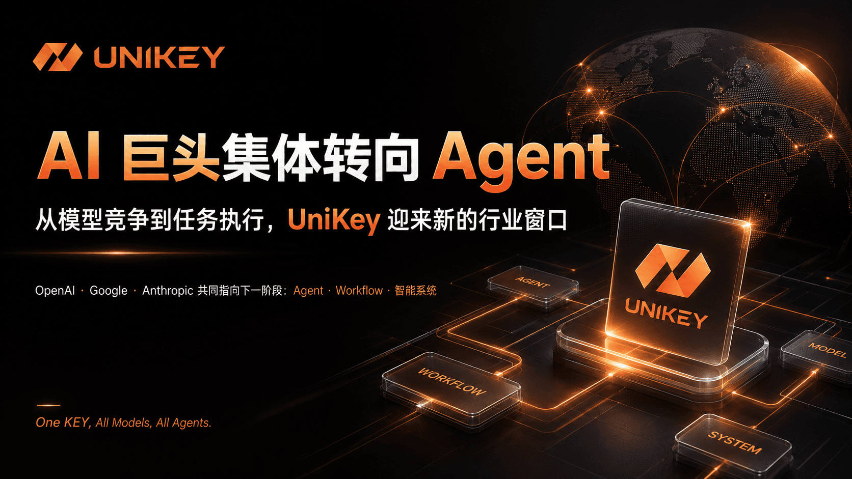 AI 巨头集体转向 Agent:从模型竞争到任务执行,UniKey 迎来新的行业窗口