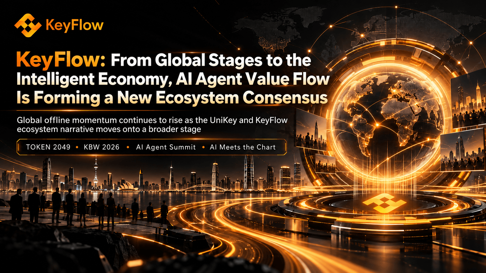 KeyFlow: From Global Stages to the Intelligent Economy, AI Agent Value Flow Is Forming a New Ecosystem Consensus