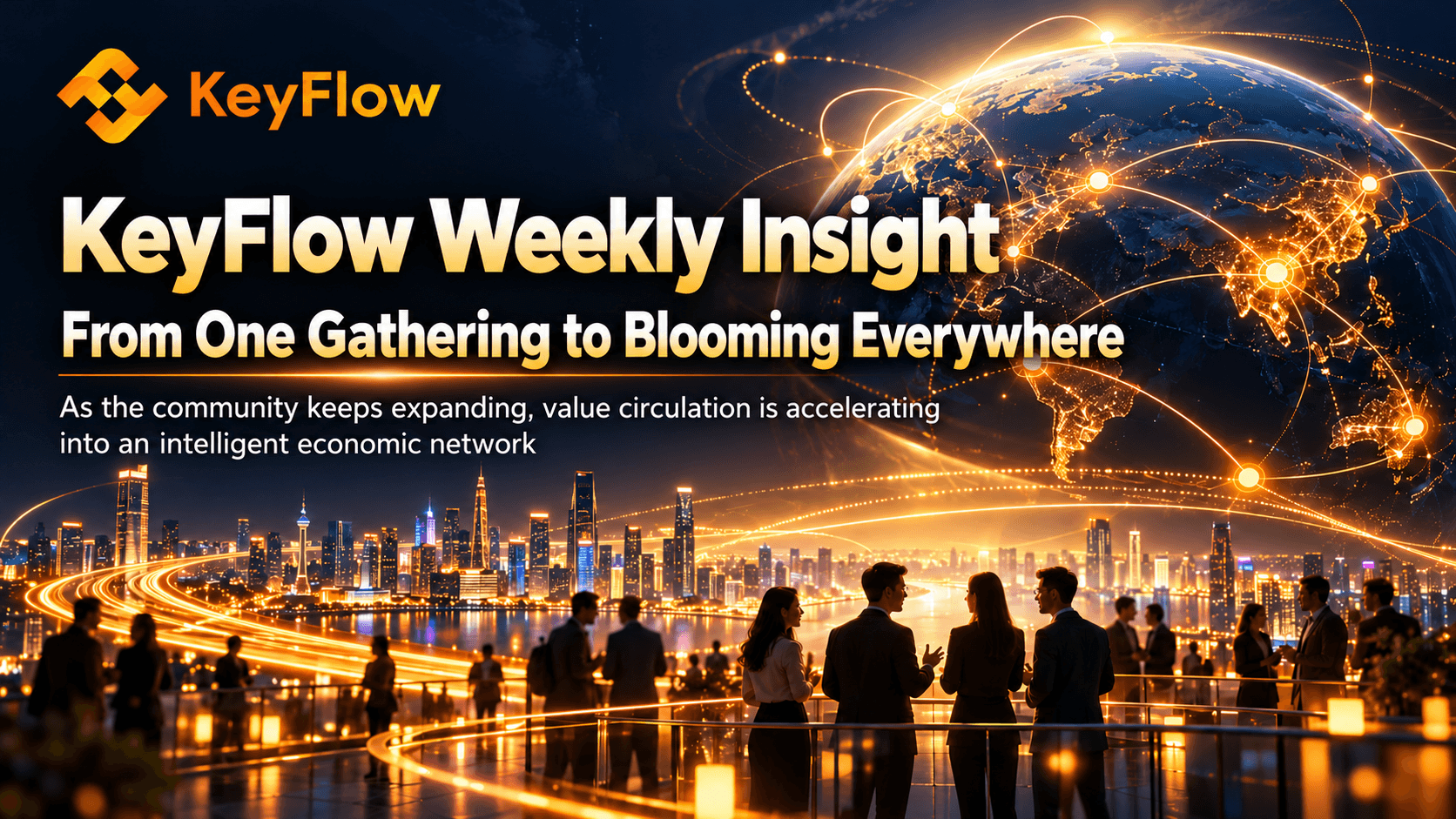 KeyFlow Is “Blooming Everywhere”: From One Offline Gathering to a Rapidly Expanding AI Value Network