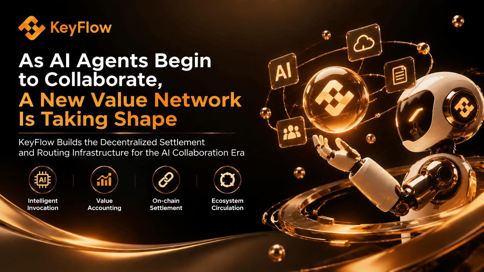Value Flow in the Agent Economy: How KeyFlow Supports Collaboration in the AI Era