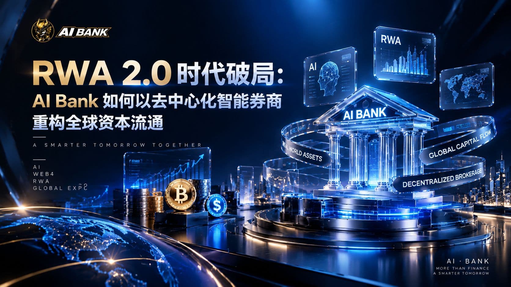 RWA 2.0 时代破局:AI Bank 如何以去中心化智能券商重构全球资本流通