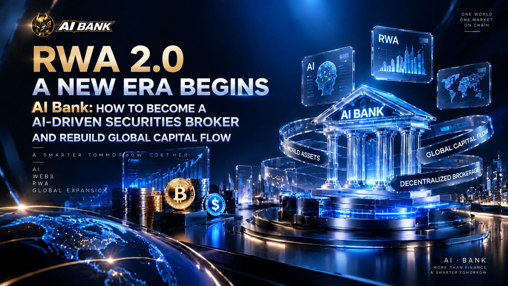 Breaking Through in the RWA 2.0 Era: How AI Bank Is Reshaping Global Capital Circulation Through a Decentralized Intelligent Brokerage