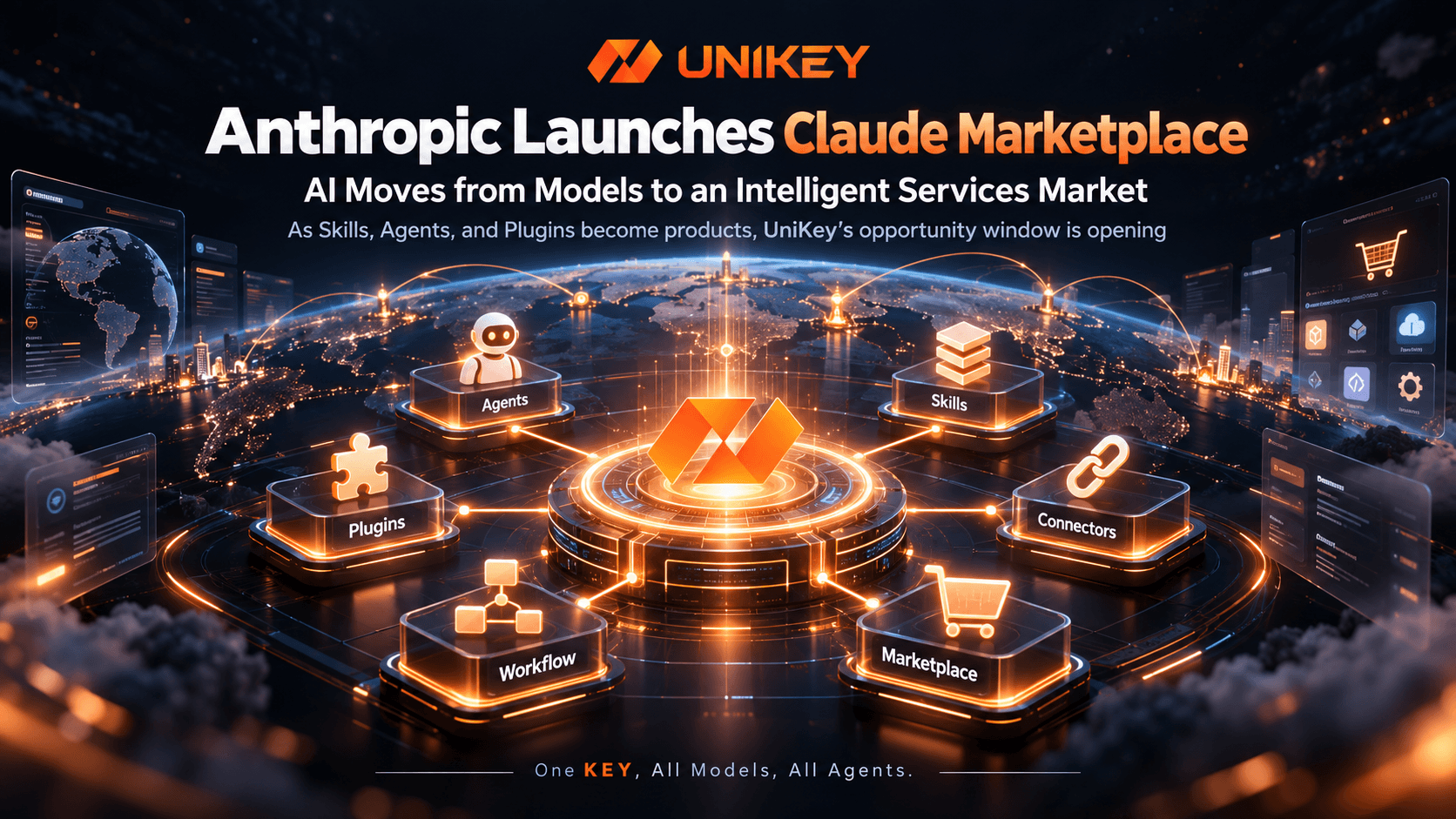 Anthropic Just Put Agents, Plugins, and AI Services into One Marketplace: The “App Store for AI” Is Here — and UniKey Is Positioned for an Even Bigger Market