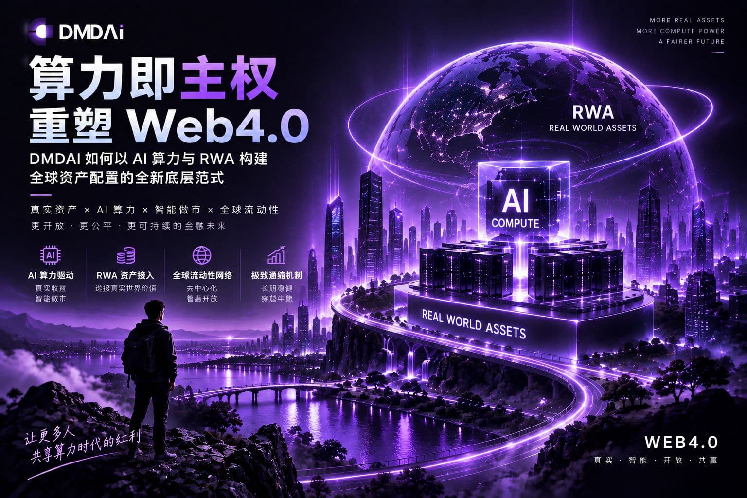 算力即主权,重塑 Web4.0:DMDAI 如何以 AI 算力与 RWA 构建全球资产配置的全新底层范式