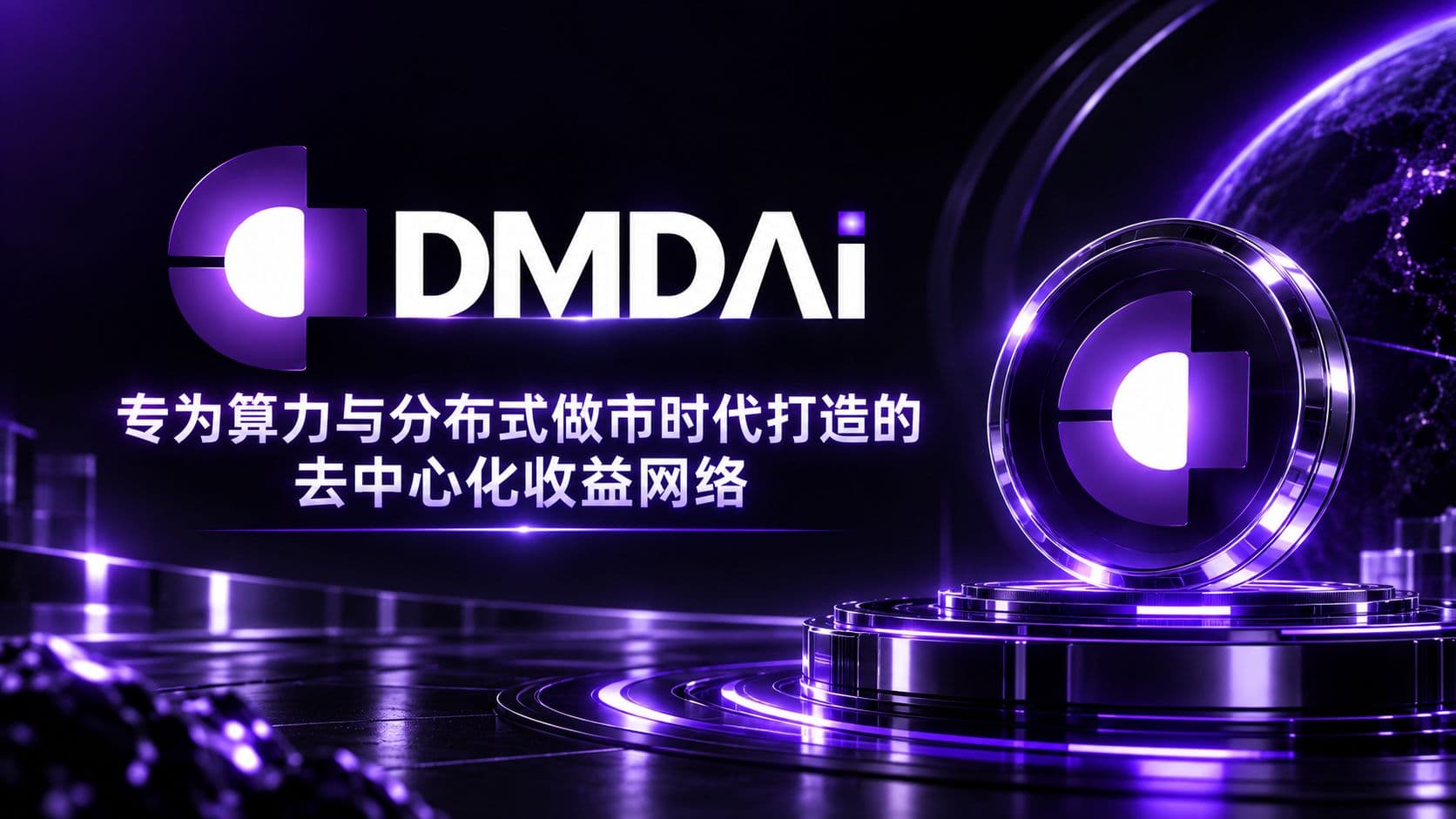 DMDAI:专为算力与分布式做市时代打造的去中心化收益网络