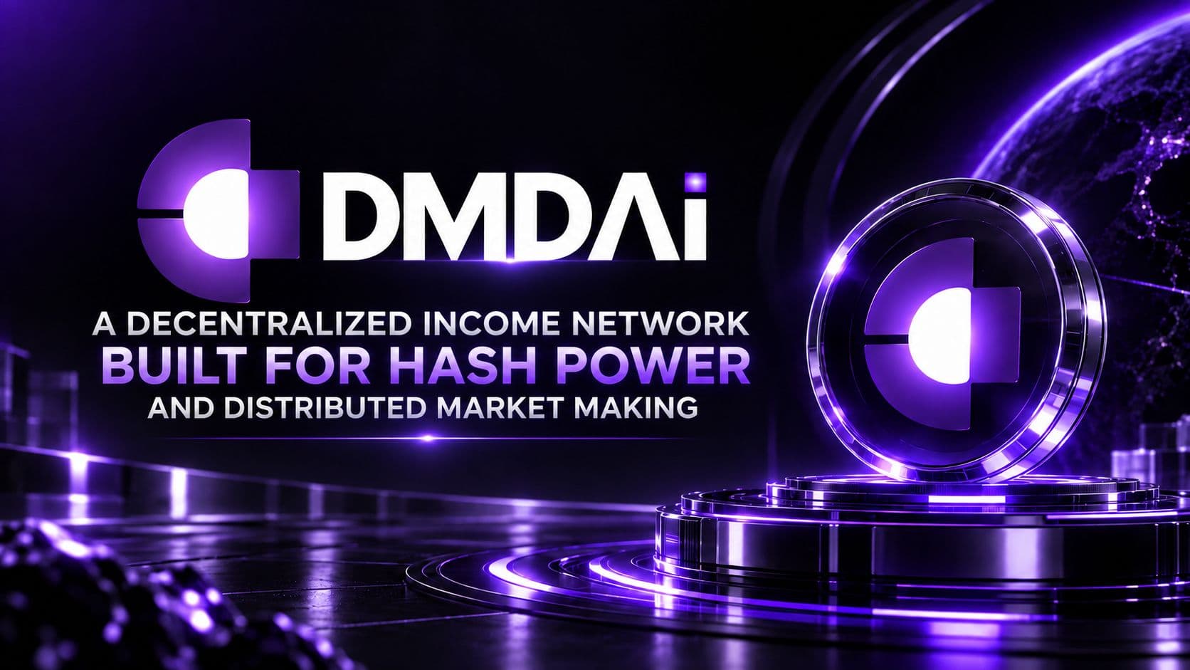 DMDAI: A Decentralized Yield Network Built for the Era of Hash Power and Distributed Market Making